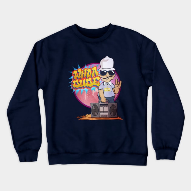 Bboy Bart Crewneck Sweatshirt by Dedos The Nomad